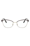 PRADA 54MM CAT EYE OPTICAL GLASSES,PR 62XV54-O