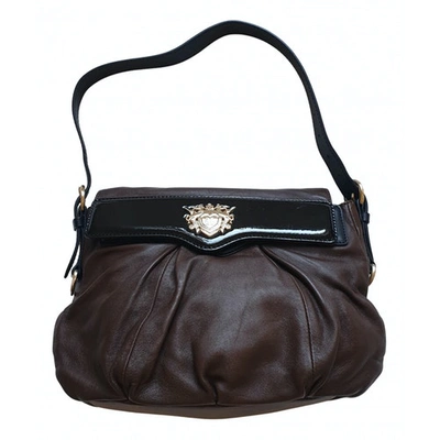 Pre-owned Givenchy Leather Handbag In Brown