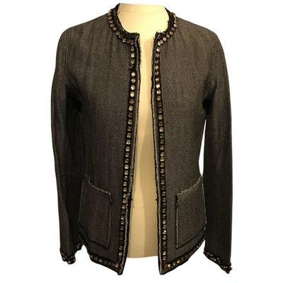 Pre-owned Lanvin Wool Jacket In Anthracite