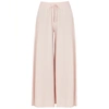 LISA YANG KATE LIGHT PINK WIDE-LEG CASHMERE TROUSERS,3965191