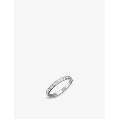 Chopard Ice Cube 18ct White-gold And Diamond Ring In Fairmined White Gold