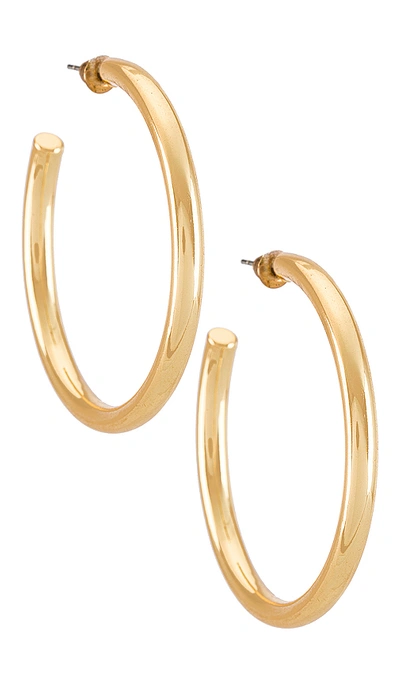 Casa Clara Annie Hoop Earring In Gold