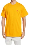 Nike Acg Men's Short-sleeve T-shirt In Arancione
