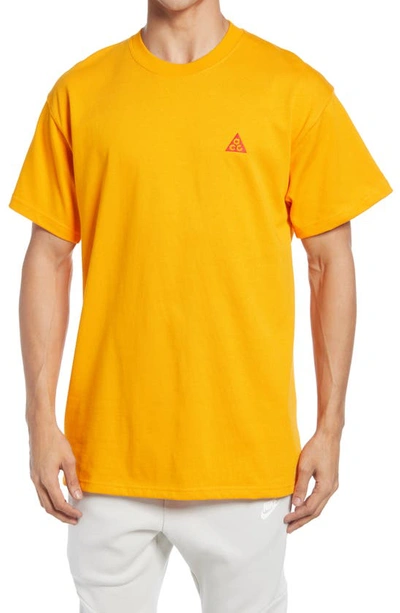 Nike Acg Men's Short-sleeve T-shirt In Arancione