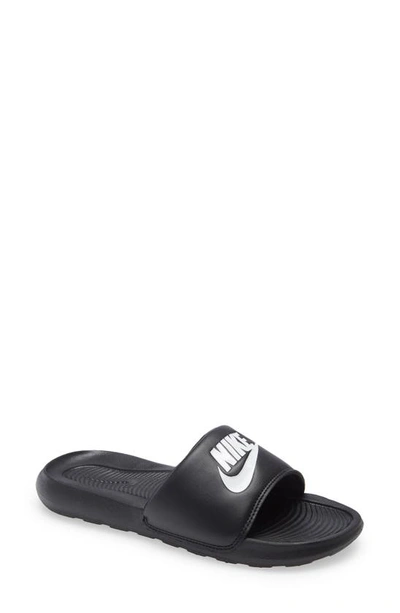 Nike Victori Slide Sandal In Black