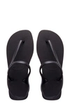 Havaianas Womens Flash Urban Black In Black