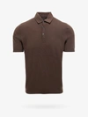 Nugnes 1920 Polo Shirt In Brown