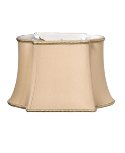 Macy's Cloth&wire Slant Fancy Oblong Softback Lampshade In Beige