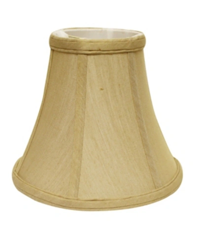 Macy's Cloth&wire Slant Bell Softback Lampshade With Washer Fitter In Tan