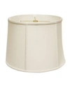 Macy's Cloth Wire Slant Retro Drum Softback Lampshade With Washer Fitter Collection In White