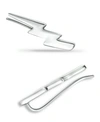 GIANI BERNINI LIGHTNING BOLT EAR CRAWLER EARRINGS IN 18K GOLD OVER STERLING SILVER OR STERLING SILVER