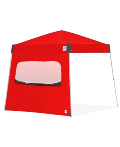 E-z Up Recreational 12' Single Sidewall Mesh Window-angle Leg In Red