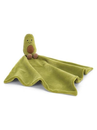 Jellycat Avocado Plush Toy & Soother Blanket In Green