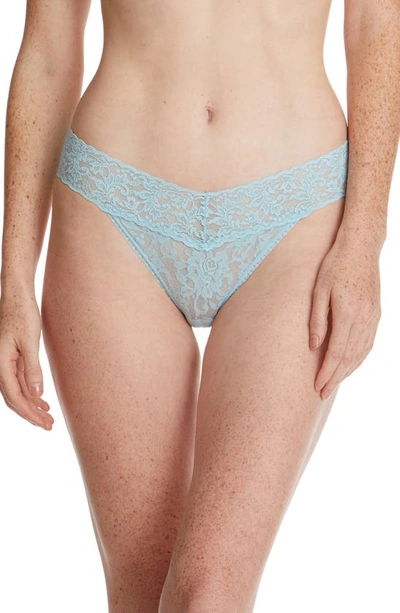 Hanky Panky Signature Lace Vikini In Rain Cloud Blue