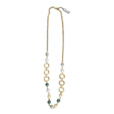 Pre-owned Bliss Pearls Necklace In Multicolour