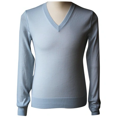 Pre-owned Dolce & Gabbana Cashmere Knitwear In Blue
