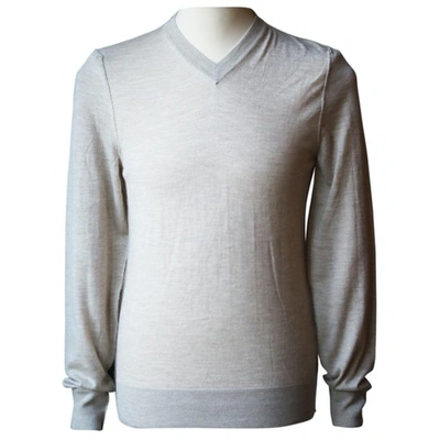 Pre-owned Dolce & Gabbana Cashmere Knitwear In Grey