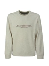 BRUNELLO CUCINELLI COMFORT COTTON FRENCH TERRY SWEATSHIRT WITH EMBROIDERY,11681650