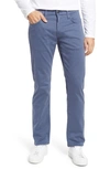 Mavi Jeans Zach Straight Leg Pants In Vintage Indigo Sateen Twill