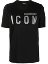 DSQUARED2 DSQUARED2 T-SHIRTS AND POLOS BLACK