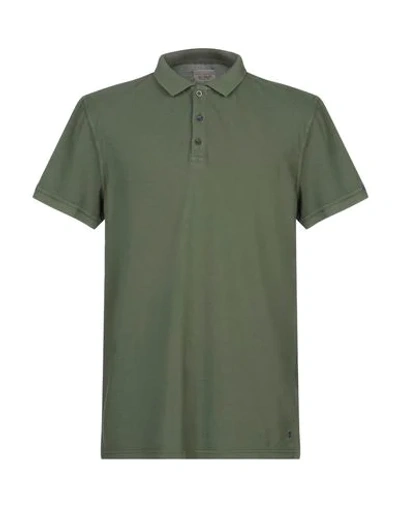 40weft Polo Shirts In Green