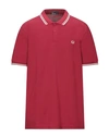 Fred Perry Polo Shirt In Red