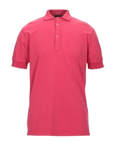 Kaos Polo Shirts In Fuchsia