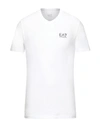 Ea7 T-shirts In White