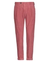 Michael Coal Casual Pants In Pastel Pink