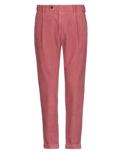 Michael Coal Casual Pants In Pastel Pink