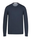 Alpha Studio Sweaters In Blue