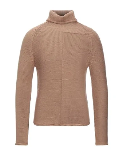 Brian Dales Turtlenecks In Camel