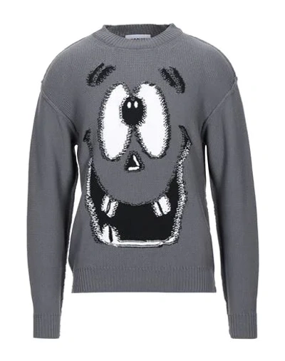 Moschino Sweaters In Lead