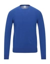 Aspesi Sweaters In Bright Blue