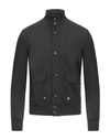 Paolo Pecora Jackets In Black