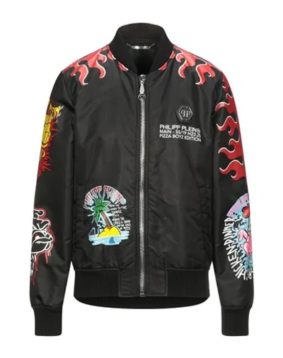 Philipp Plein Jackets In Black