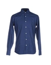 Deperlu Flynn Long-sleeve Shirt In Blue