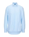 Low Brand Shirts In Sky Blue