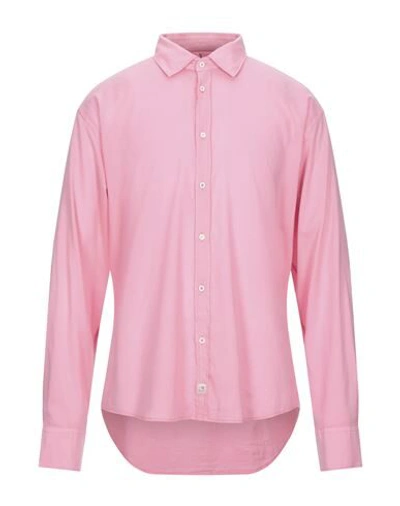 Panama Shirts In Salmon Pink