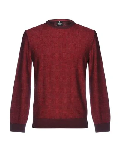 Andrea Fenzi Sweater In Garnet