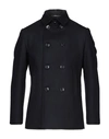 Havana & Co. Coats In Dark Blue