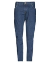 Hand Picked Man Jeans Blue Size 33 Cotton, Polyethylene, Polyurethane In Blue