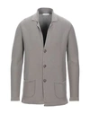 Alpha Studio Suit Jackets In Dove Grey