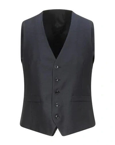 Lardini Vests In Dark Blue