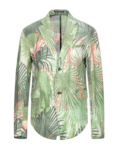 Y's Suit Jackets In Light Green