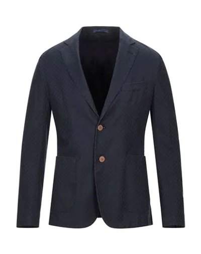 2 Volte Suit Jackets In Dark Blue