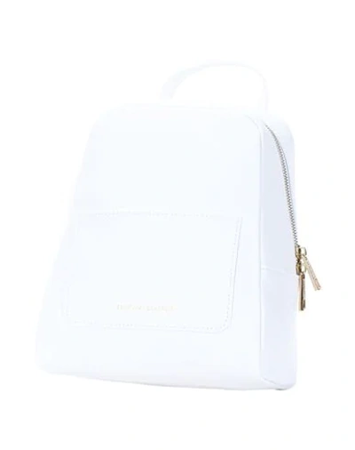 Tuscany Leather Backpacks In White