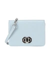 Tuscany Leather Handbags In Pastel Blue