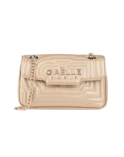 Gaelle Paris Handbags In Gold