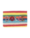 Dolce & Gabbana Multicolor Clutch In Red